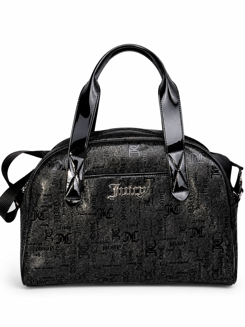 Juicy Couture Black Monogram Weekender/Duffle Bag – NWOT